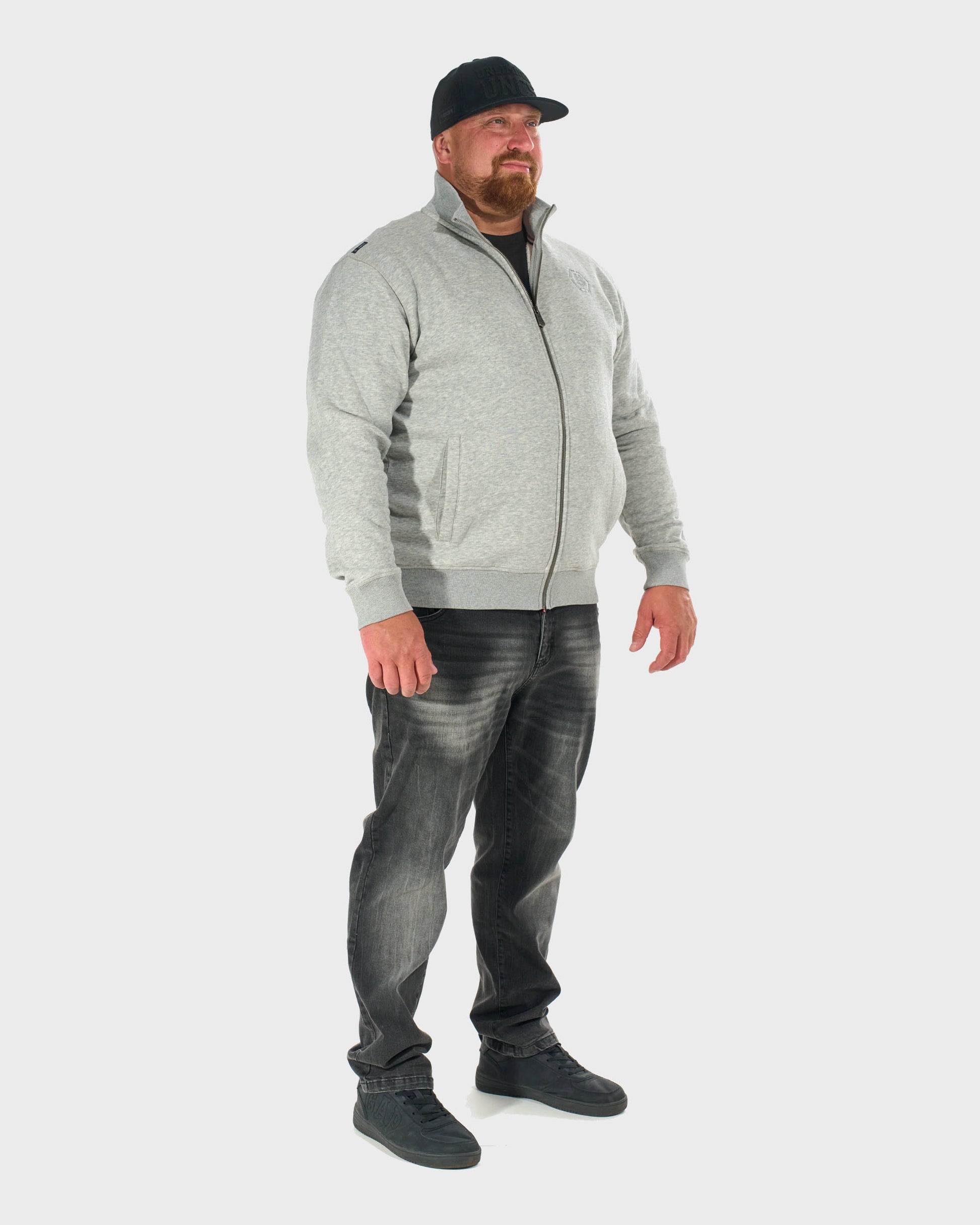 HEXAGON Men's Sweatshirt GREY