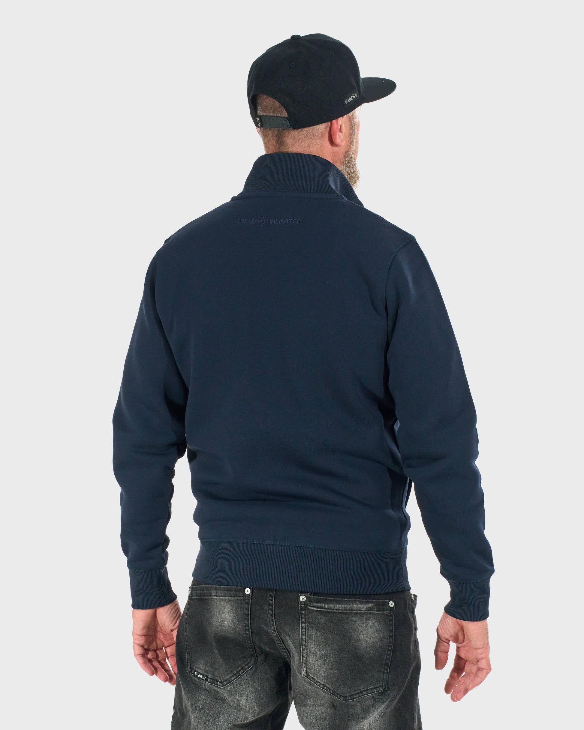 HEXAGON Men's Sweatshirt DARK BLUE