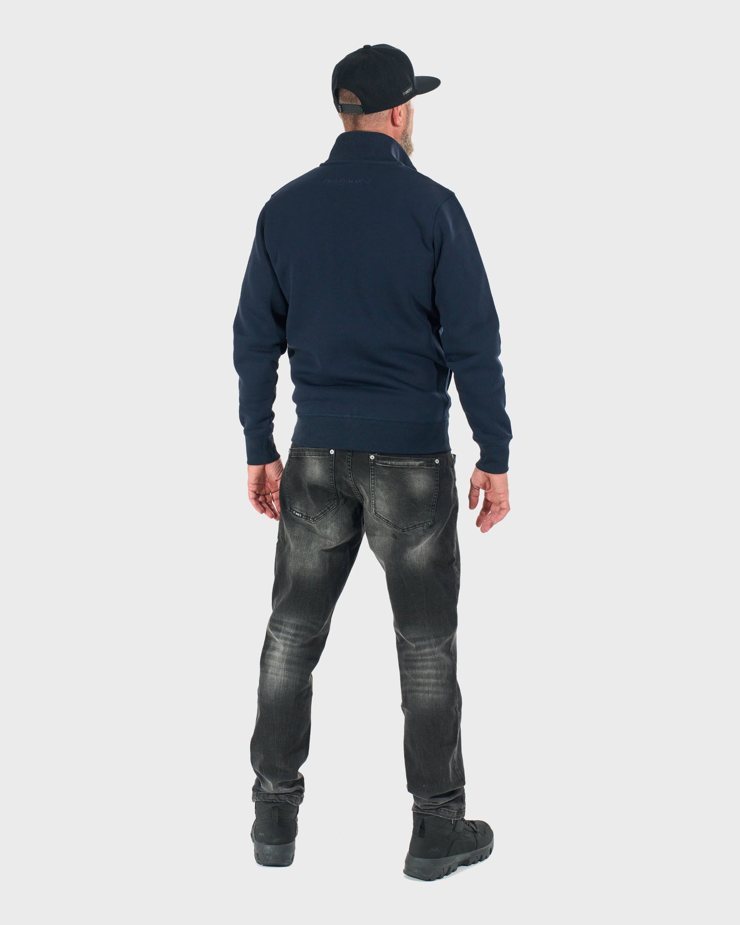 HEXAGON Men's Sweatshirt DARK BLUE