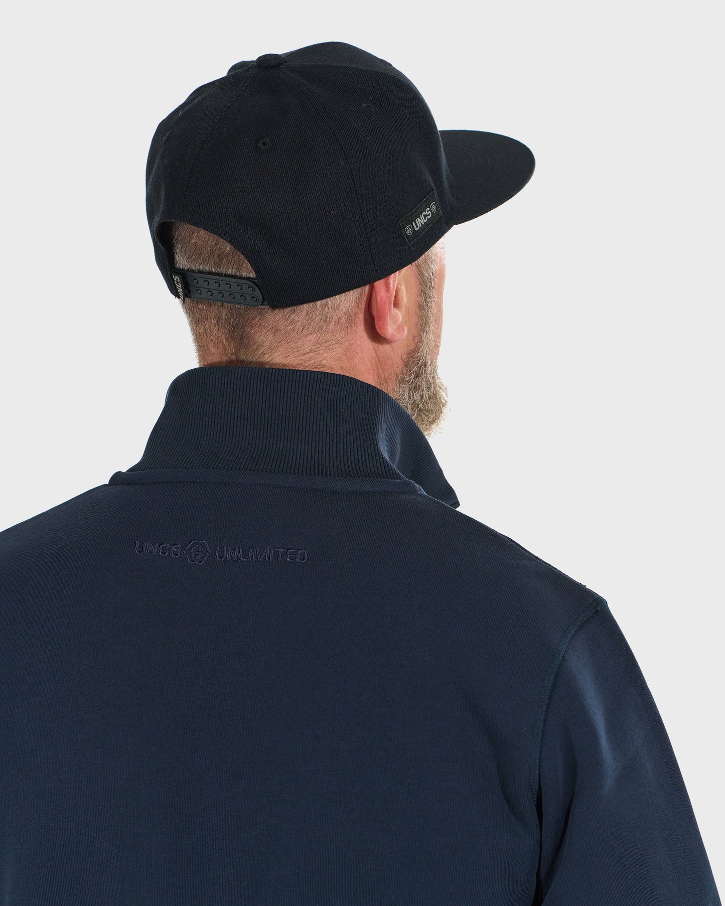 HEXAGON Men's Sweatshirt DARK BLUE