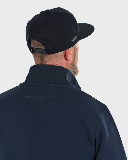 HEXAGON Men's Sweatshirt DARK BLUE