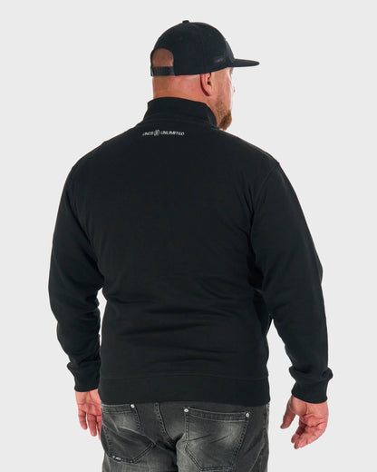 HEXAGON Men's Sweatshirt BLACK