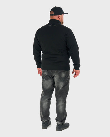 HEXAGON Men's Sweatshirt BLACK