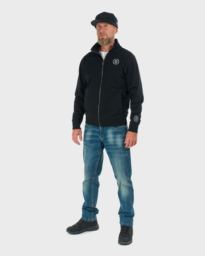 HEXAGON Men's Sweatshirt BLACK