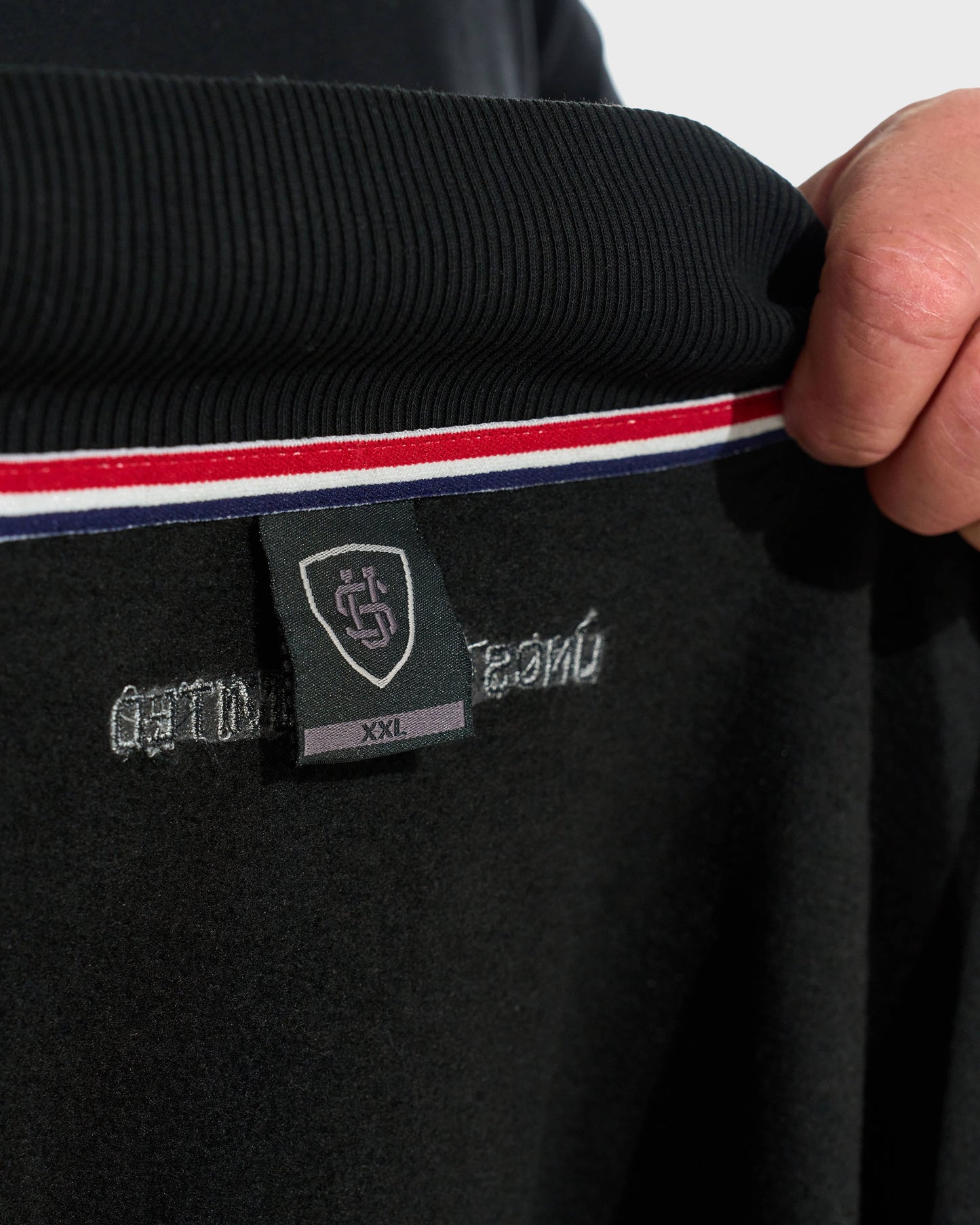 HEXAGON Men's Sweatshirt BLACK