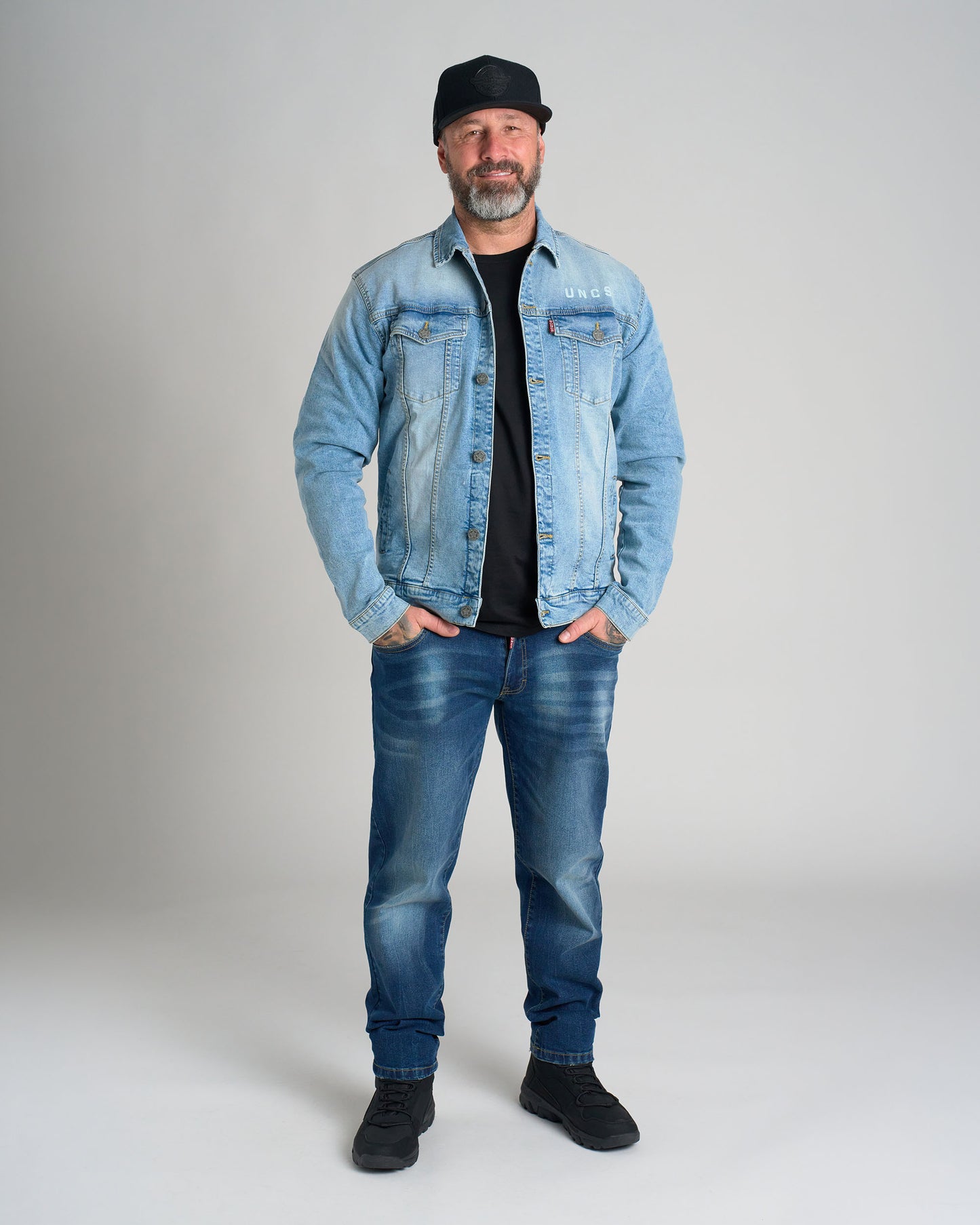 JASPER III Men's Jacket DENIM BLUE