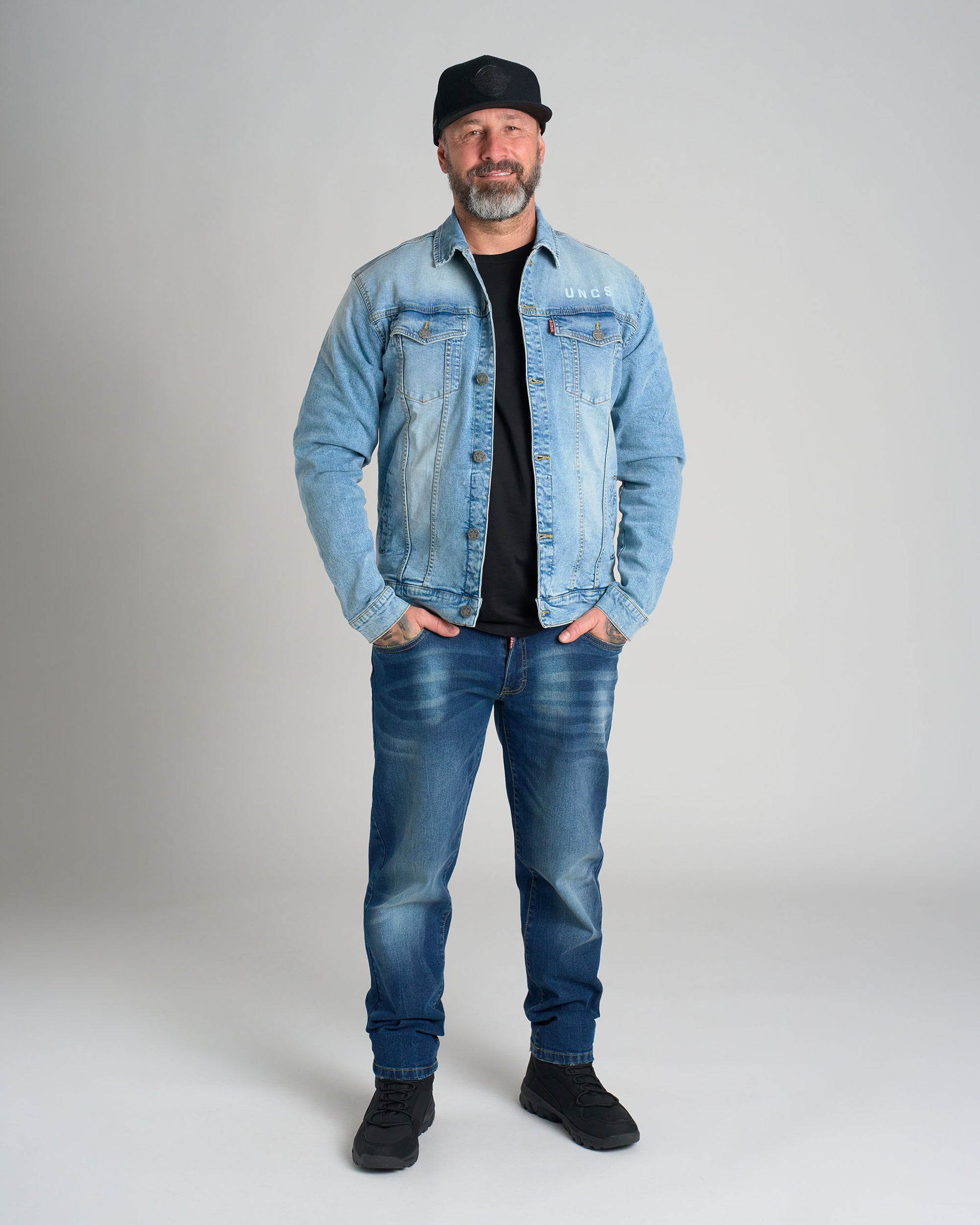 JASPER III Men's Jacket DENIM BLUE