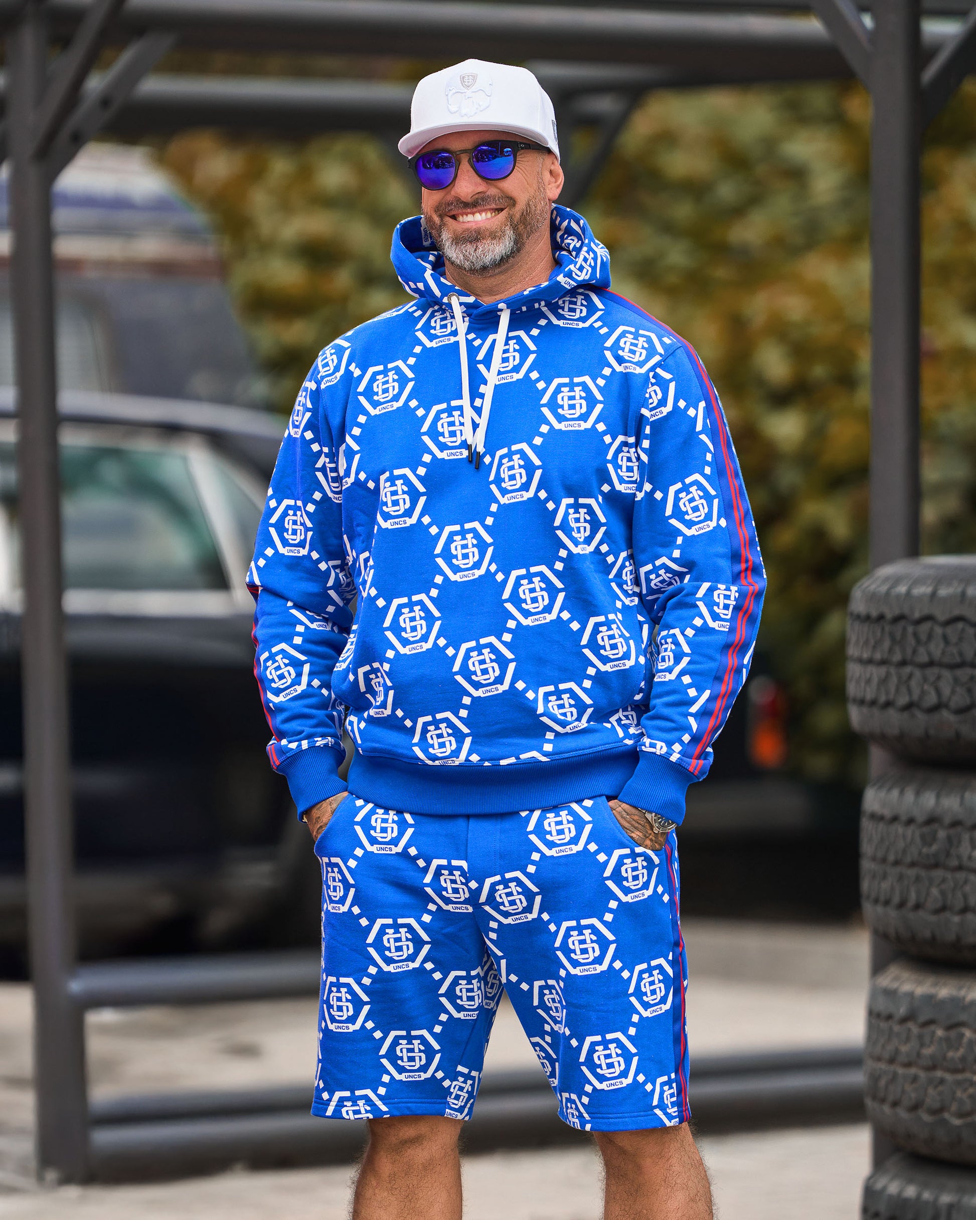 GARNET Men's Sweatshirt BLUE