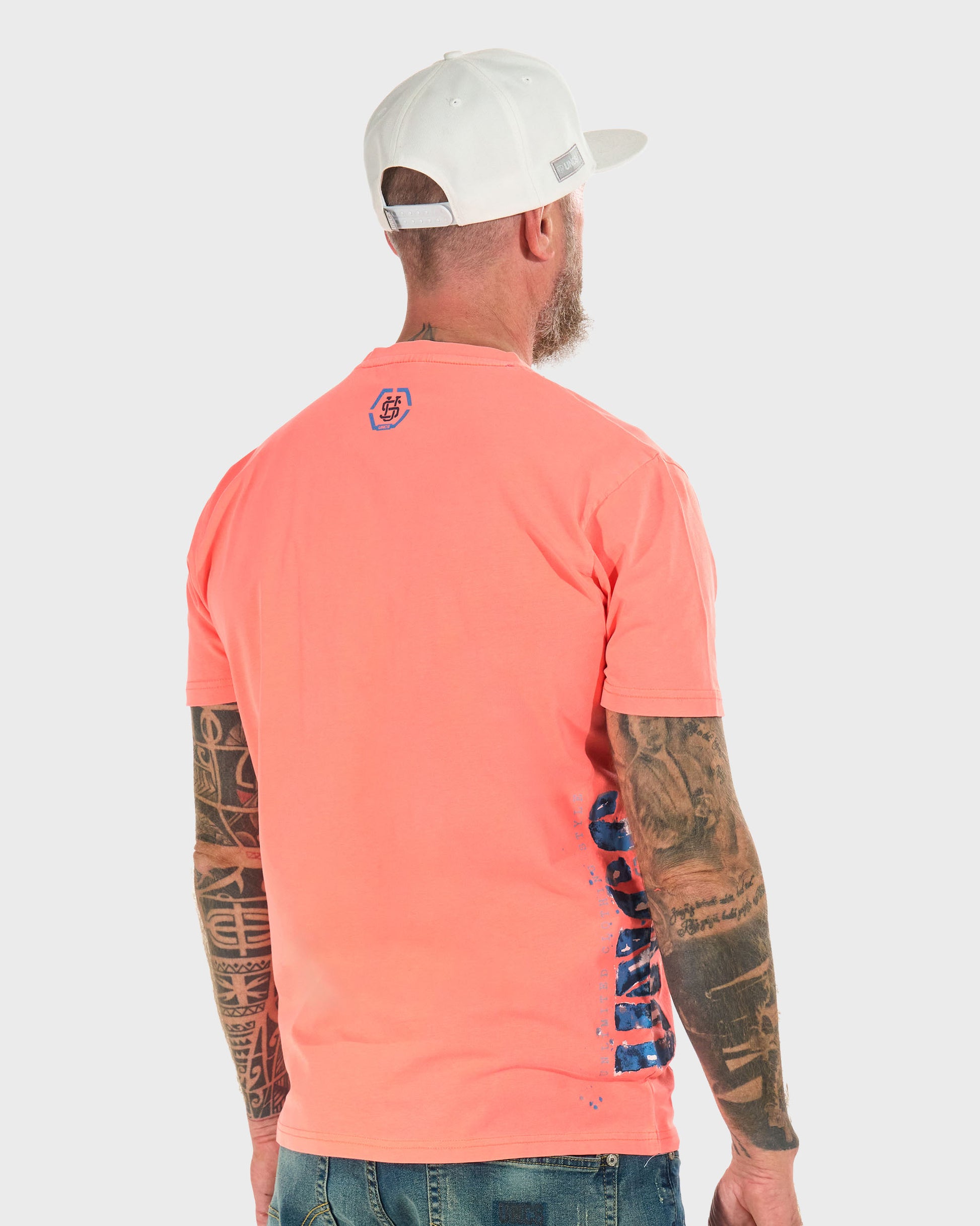 RODNEY IV Men's T-Shirt FIERY CORAL