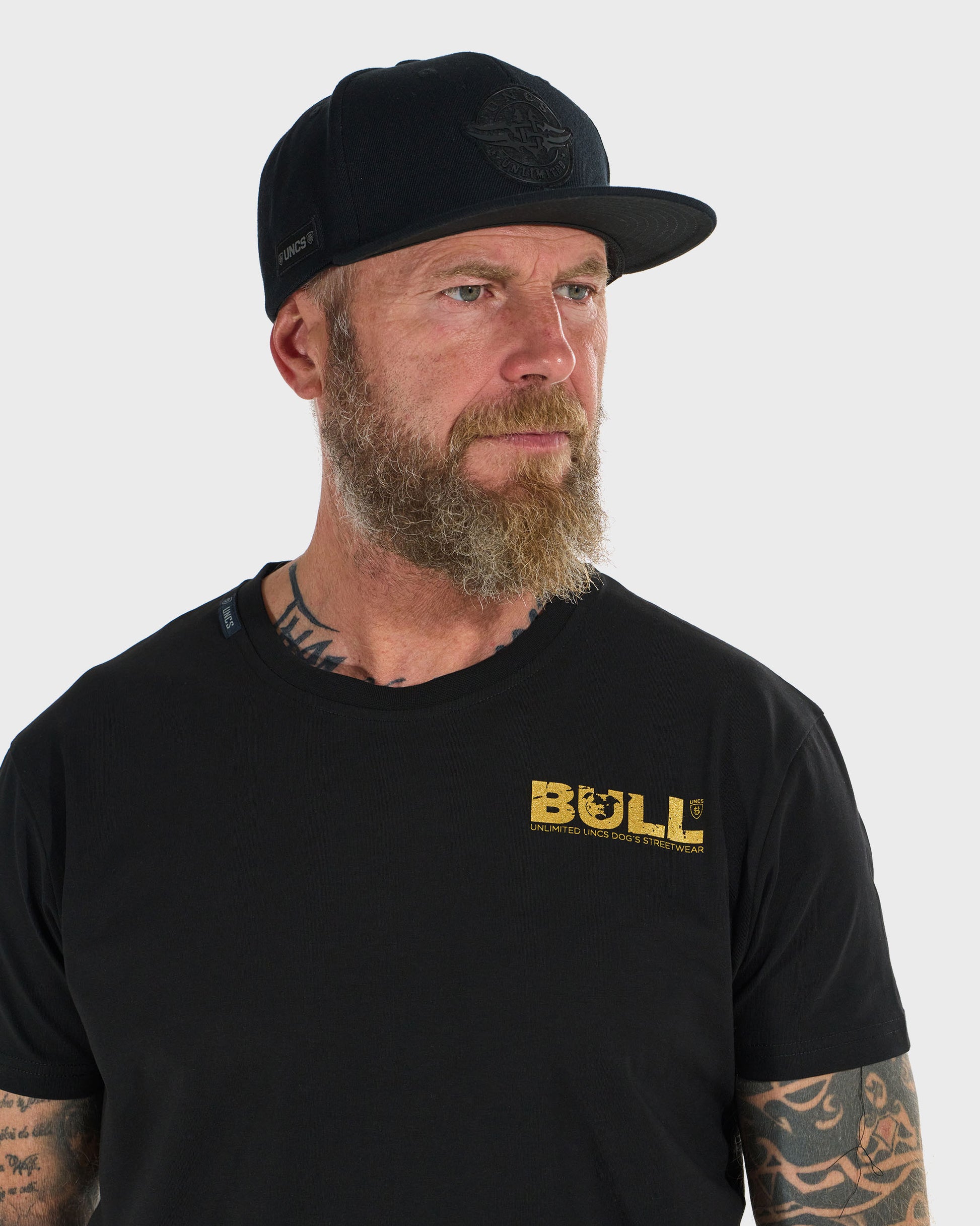 BULL II Men's T-Shirt BLACK