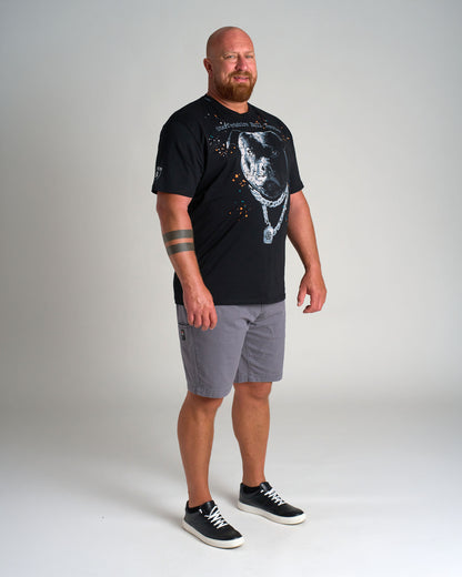 BULL TERRIER II Men's T-Shirt BLACK