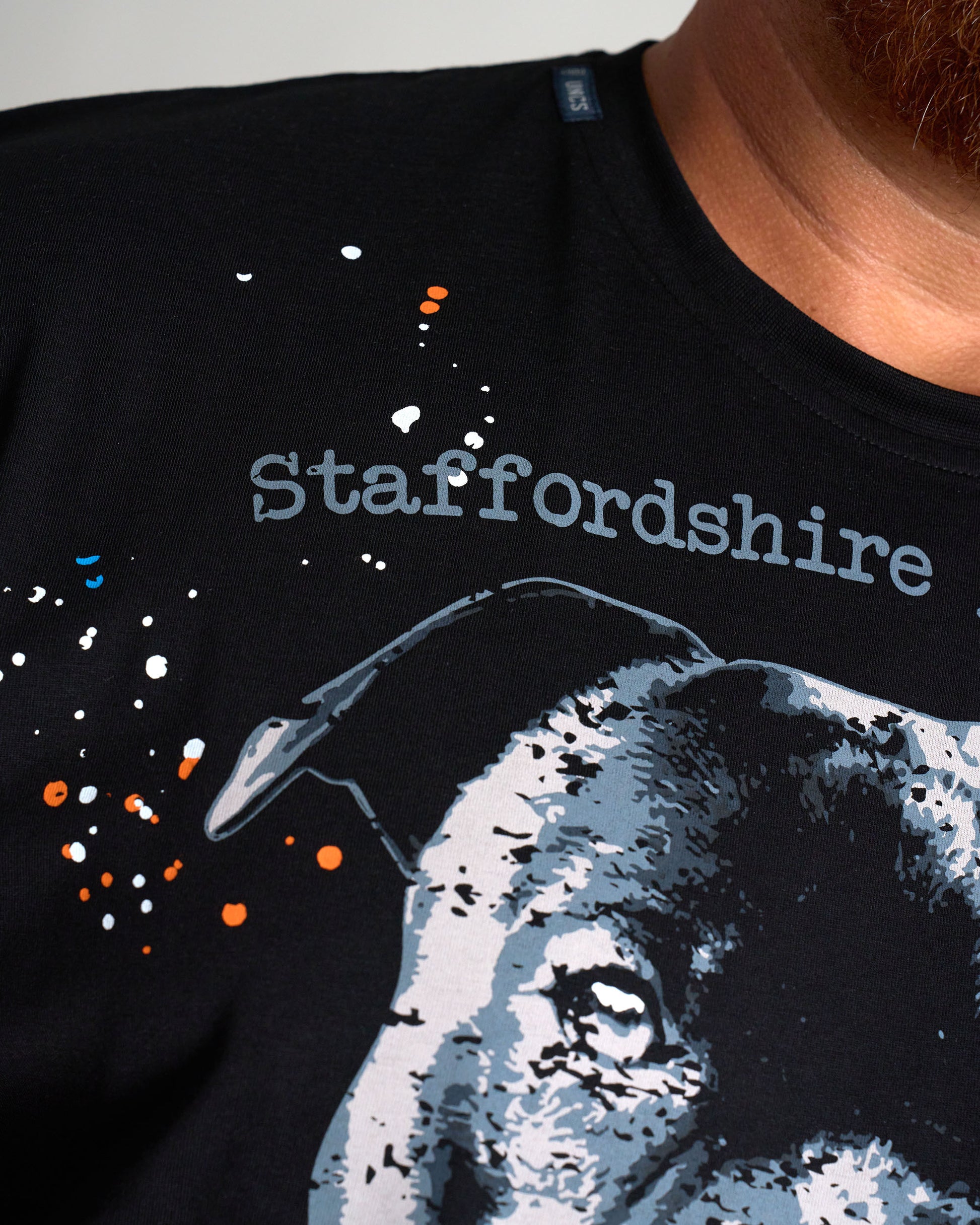 BULL TERRIER II Men's T-Shirt BLACK