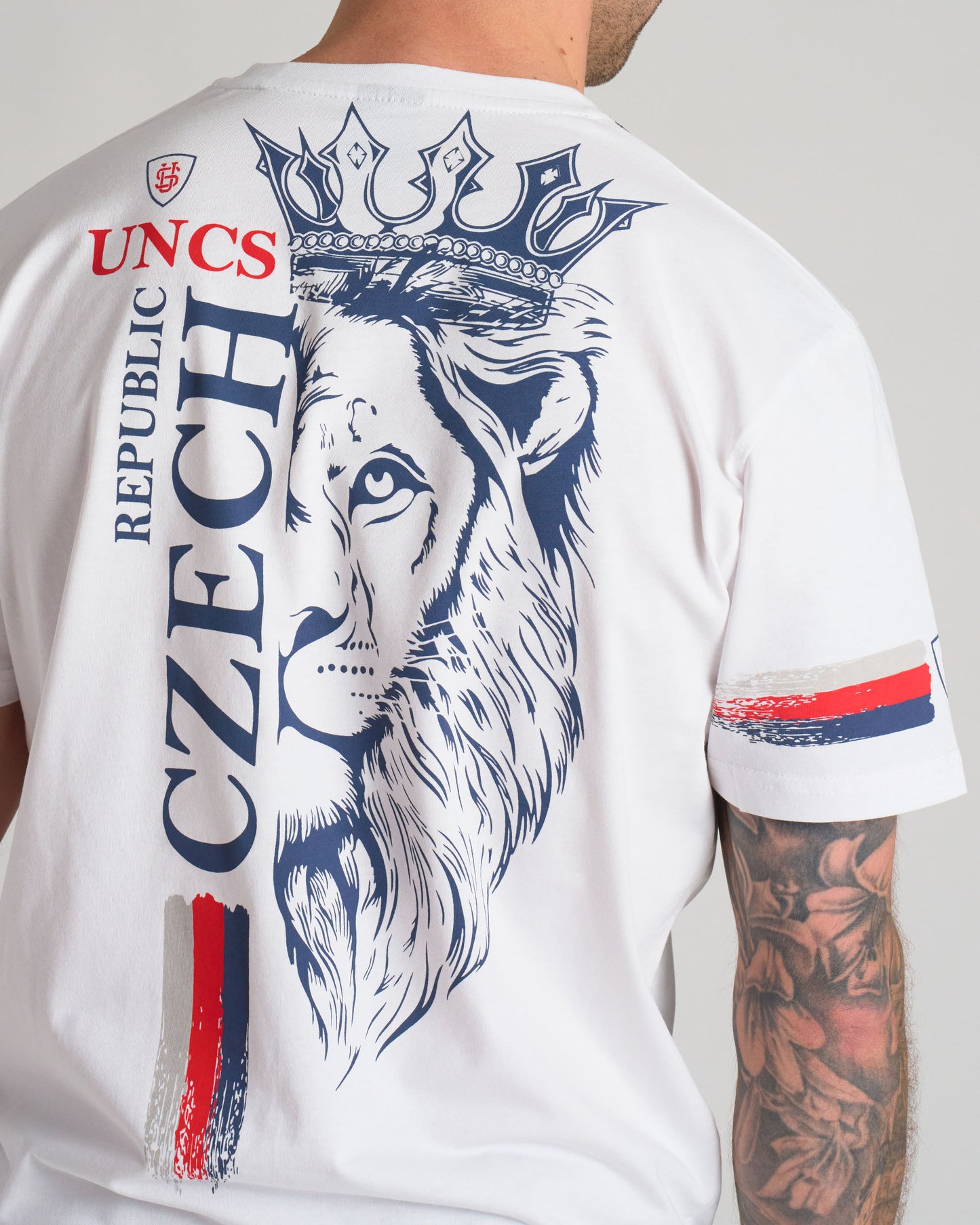 CZECH REPUBLIC III Men's T-Shirt WHITE