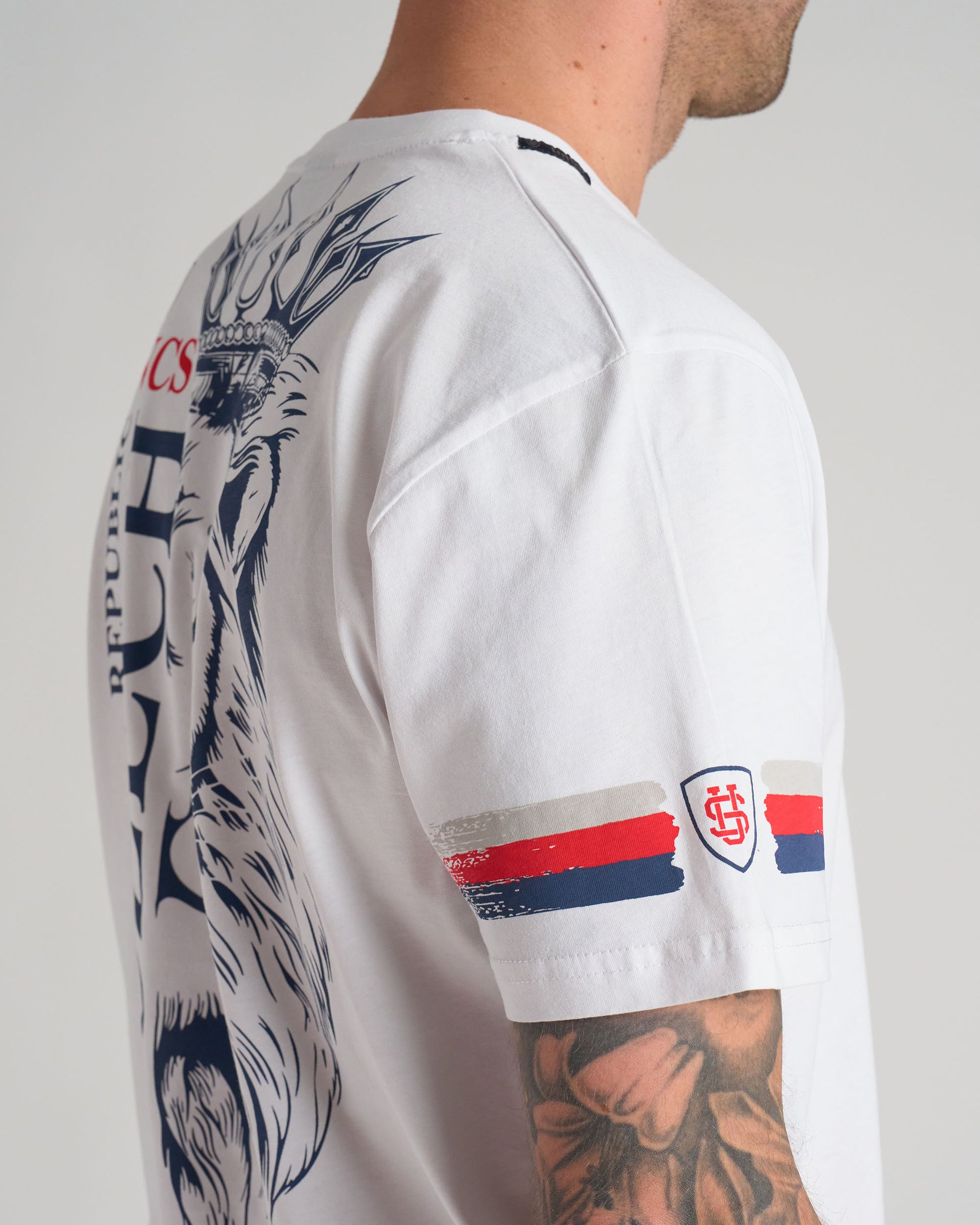 CZECH REPUBLIC III Men's T-Shirt WHITE