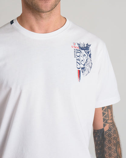 CZECH REPUBLIC III Men's T-Shirt WHITE