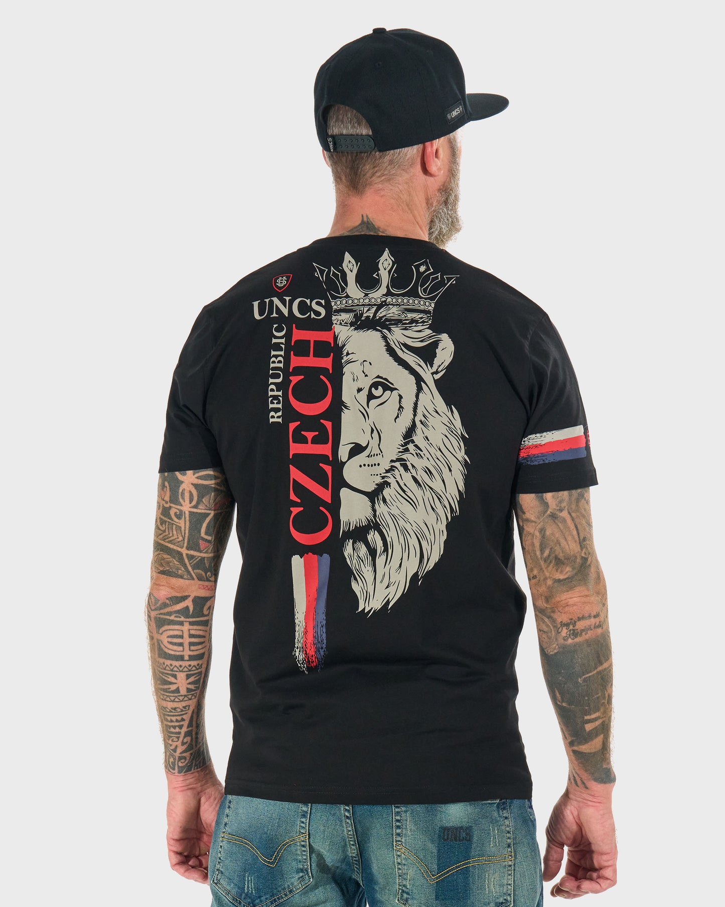 CZECH REPUBLIC III Men's T-Shirt BLACK