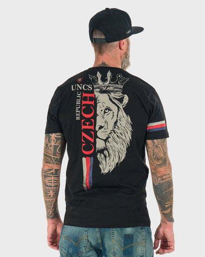 CZECH REPUBLIC III Men's T-Shirt BLACK