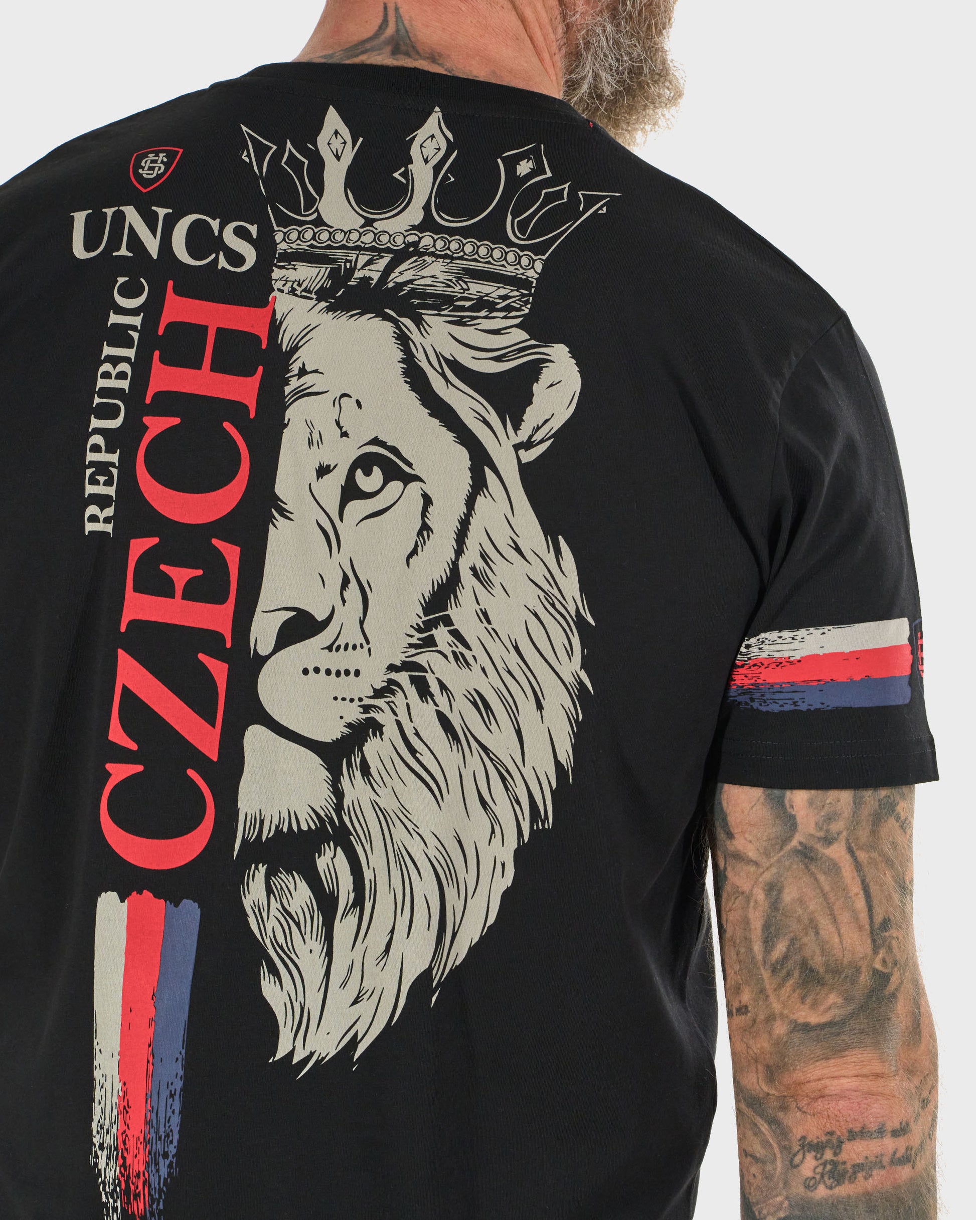 CZECH REPUBLIC III Men's T-Shirt BLACK