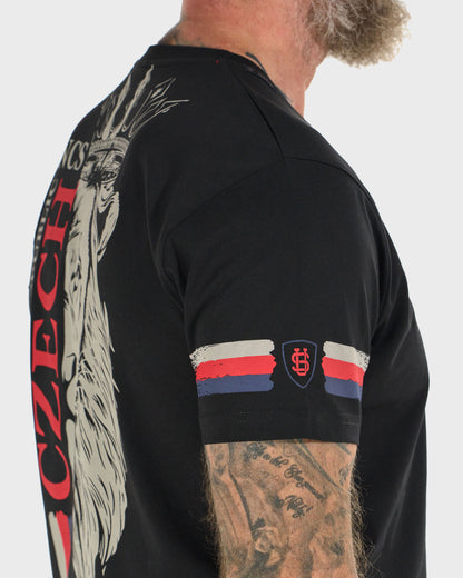 CZECH REPUBLIC III Men's T-Shirt BLACK