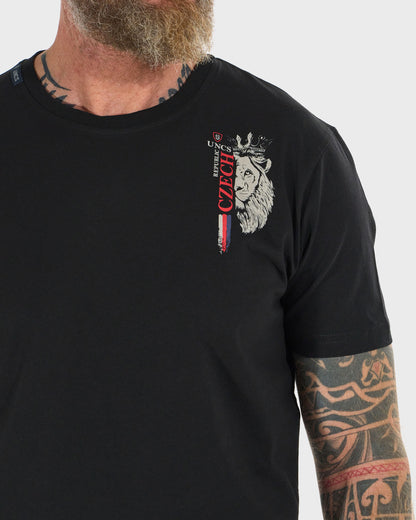 CZECH REPUBLIC III Men's T-Shirt BLACK