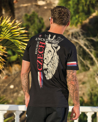 CZECH REPUBLIC III Men's T-Shirt BLACK