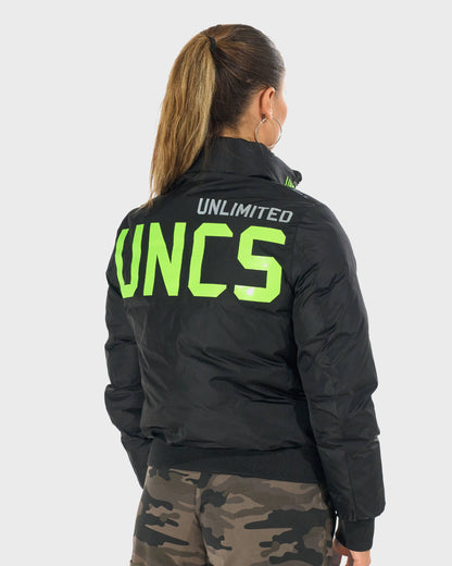 JOANA Women's Jacket BLACK/GREEN