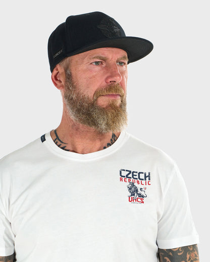 CZECH REPUBLIC Men's T-Shirt WHITE