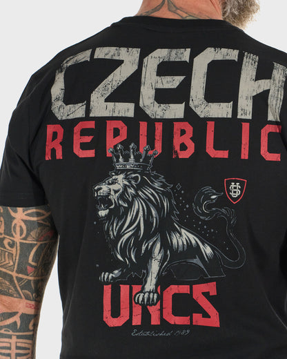 CZECH REPUBLIC Men's T-Shirt BLACK