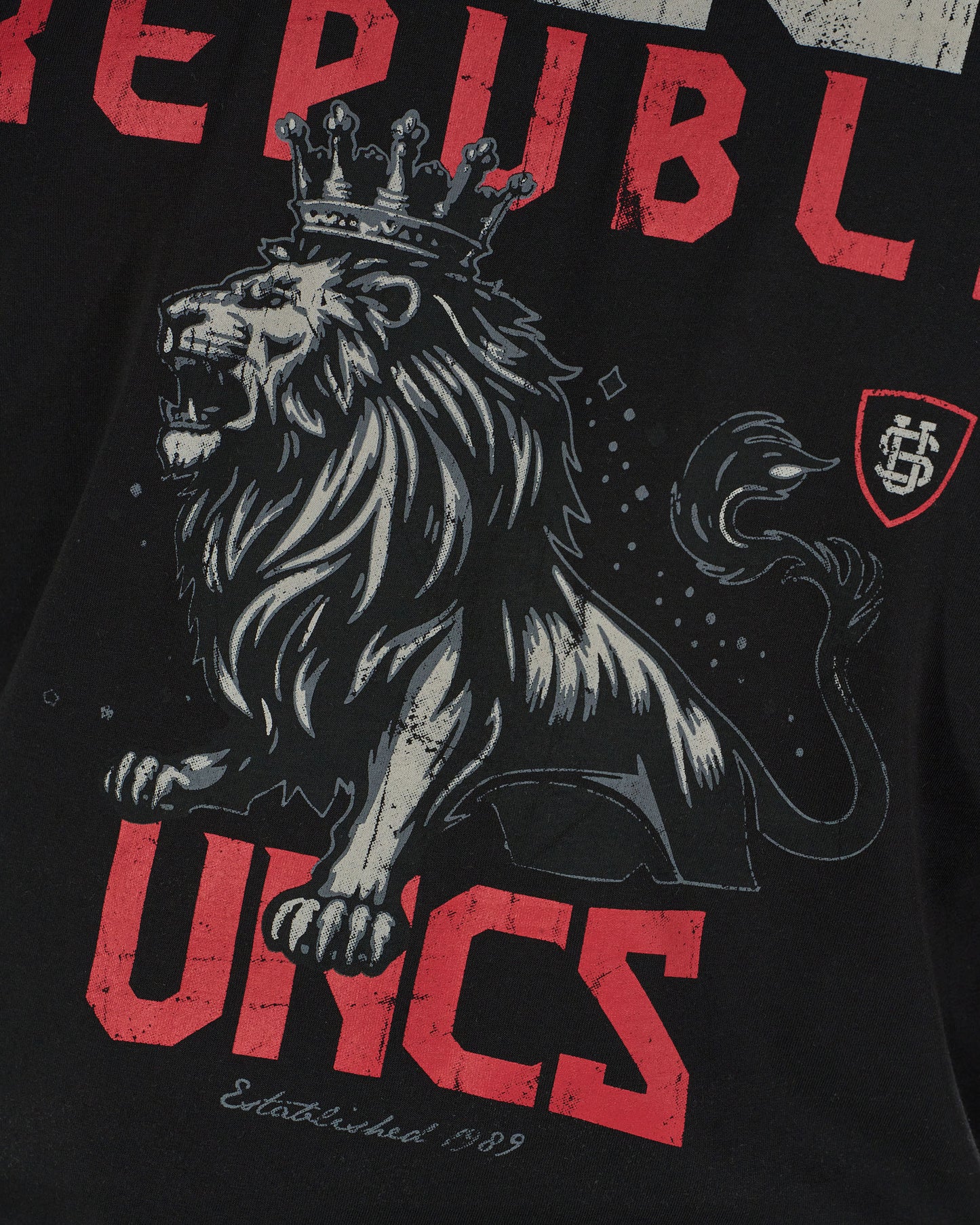 CZECH REPUBLIC Men's T-Shirt BLACK