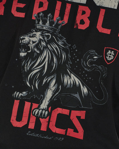 CZECH REPUBLIC Men's T-Shirt BLACK