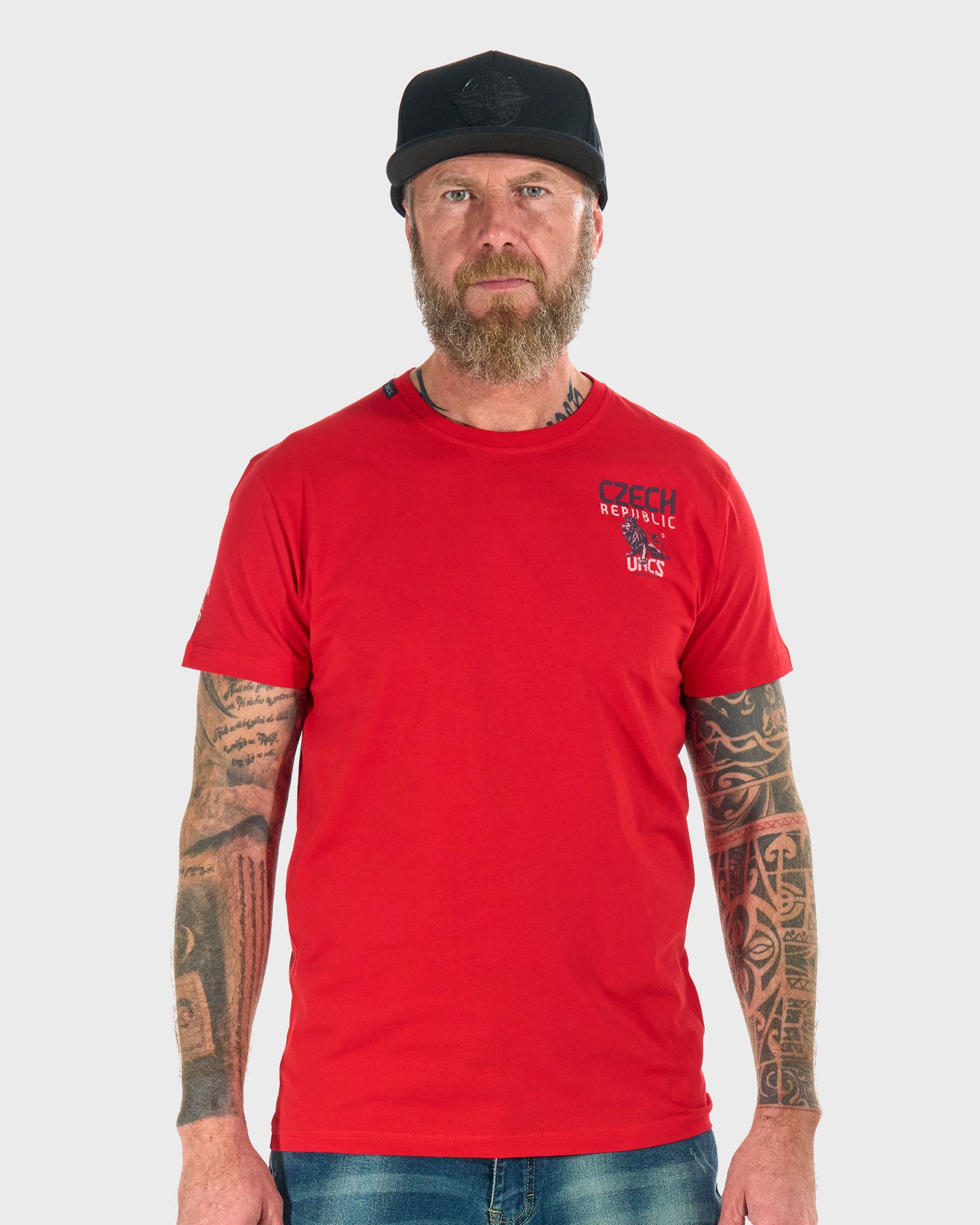 CZECH REPUBLIC Men's T-Shirt RED