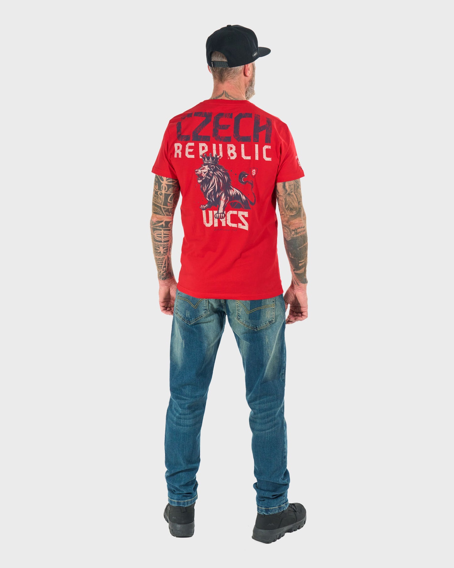 CZECH REPUBLIC Men's T-Shirt RED