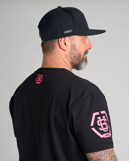 STAFFBULL III (Elasthan) Men's T-Shirt BLACK