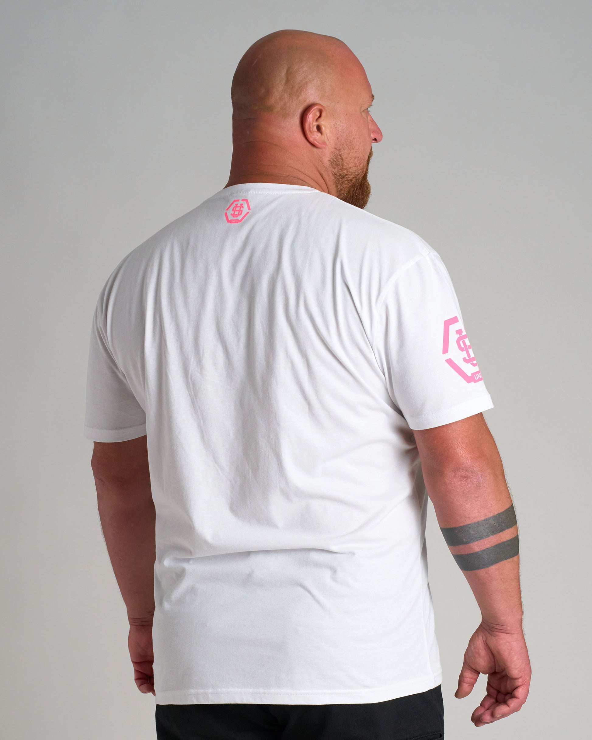 STAFFBULL III Men's T-Shirt WHITE