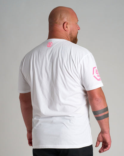 STAFFBULL III Men's T-Shirt WHITE