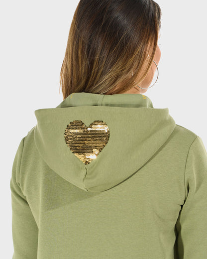 GABRIELLE Women's Sweatshirt KHAKI