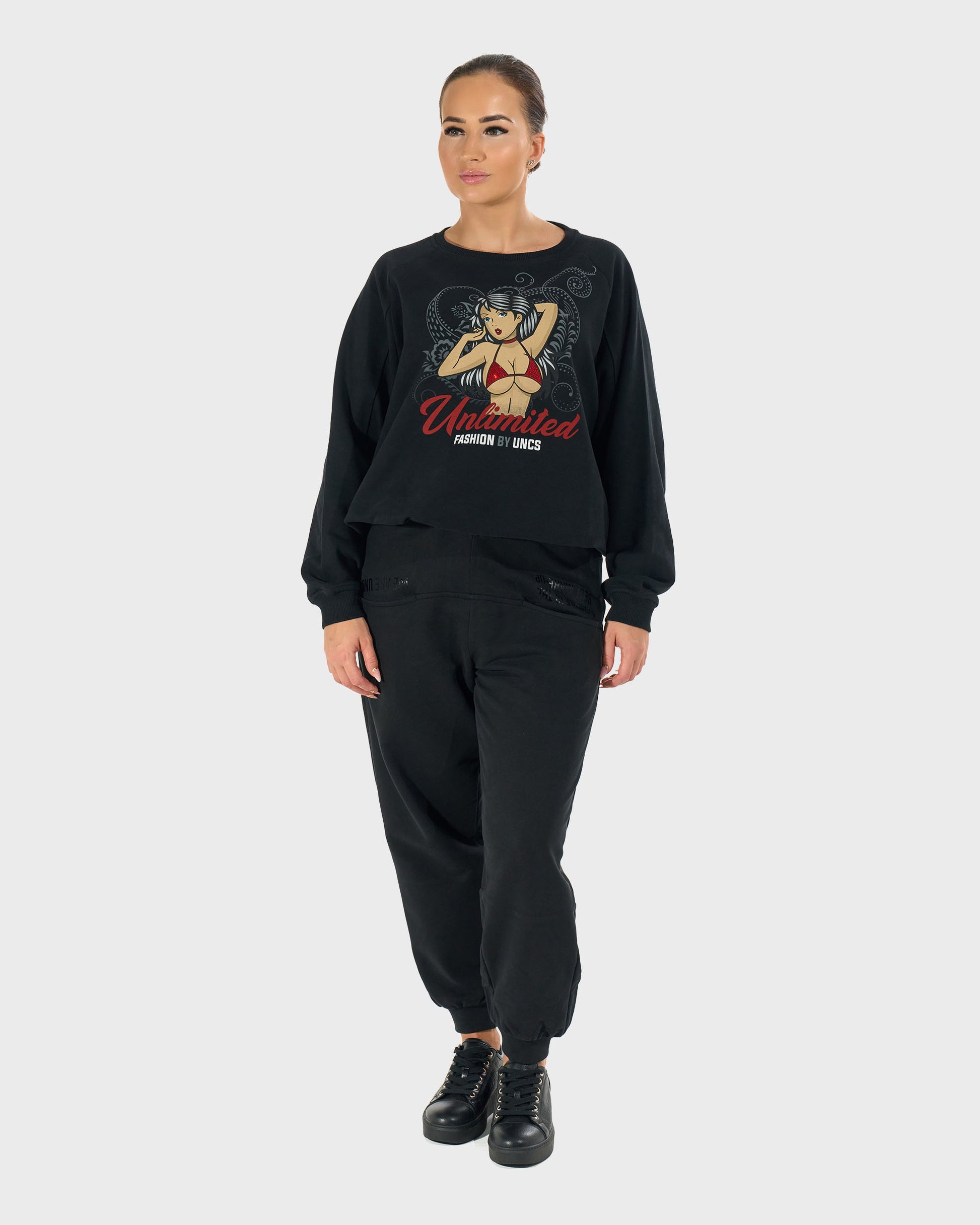 RITA Women's Sweatshirt BLACK