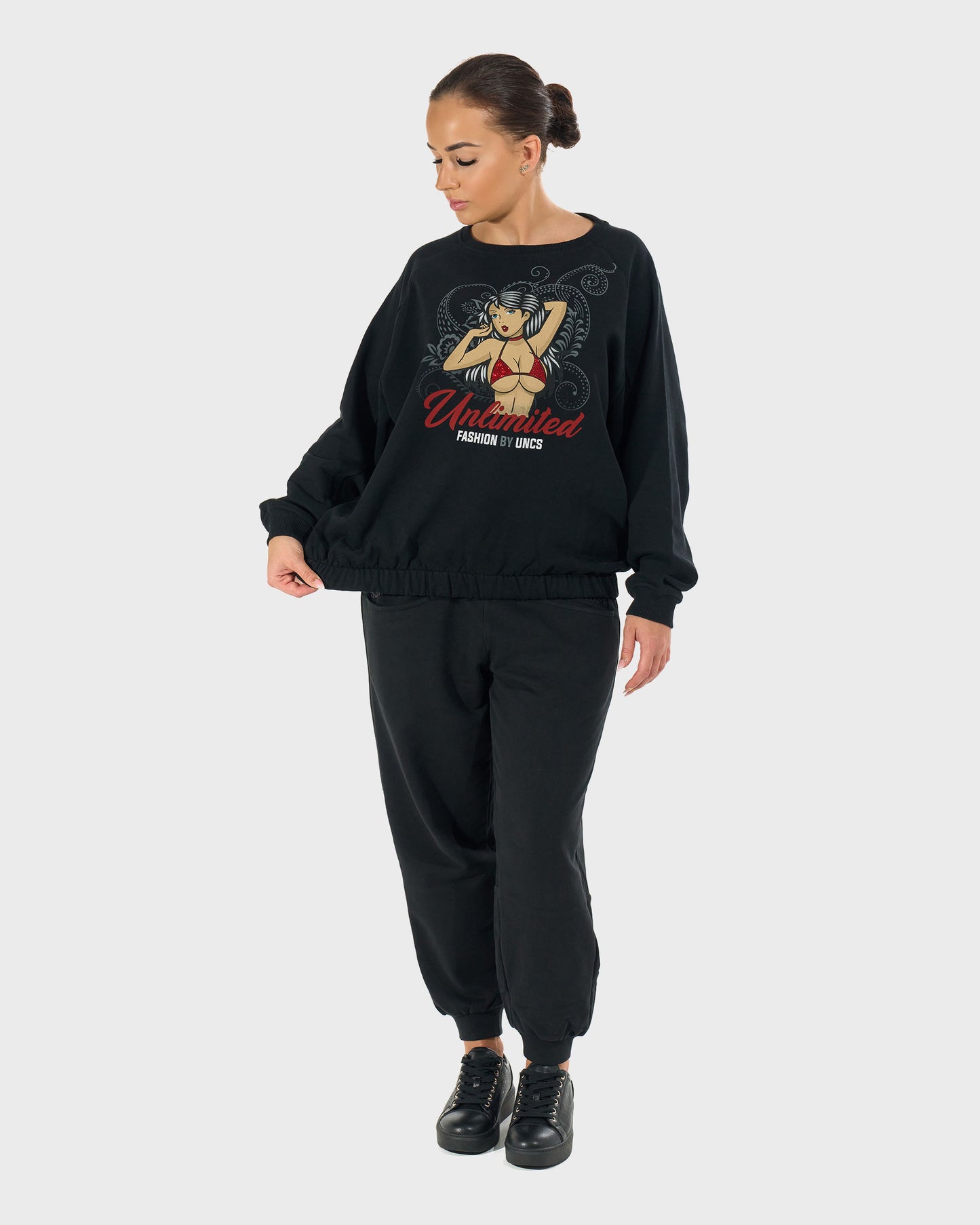 RITA Women's Sweatshirt BLACK