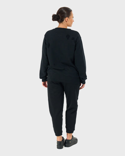 ANNE Women's Sweatshirt BLACK