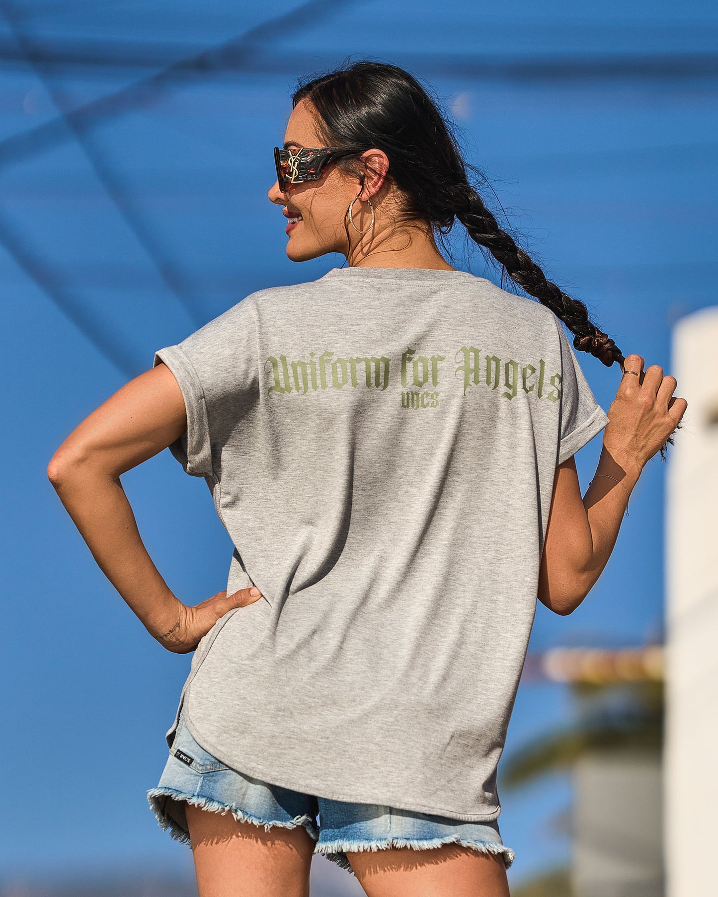 SYLVA Women's T-Shirt GREY