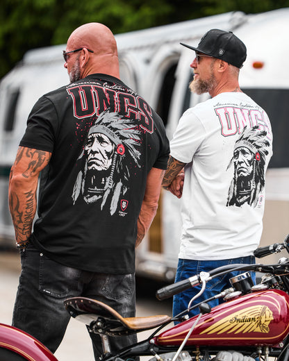 INDIAN Men's T-Shirt BLACK