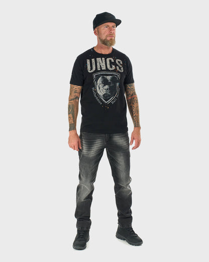 STAFFORDSHIRE BULL Men's T-Shirt BLACK