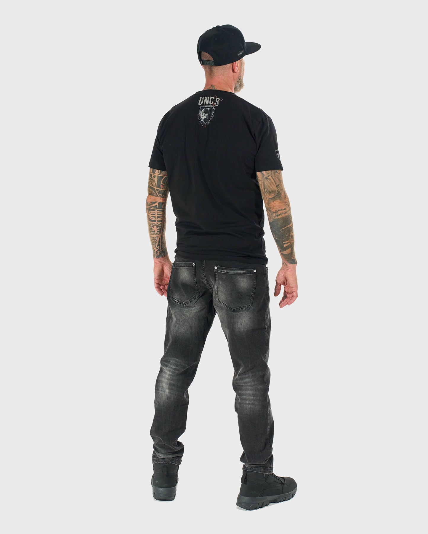 STAFFORDSHIRE BULL Men's T-Shirt BLACK