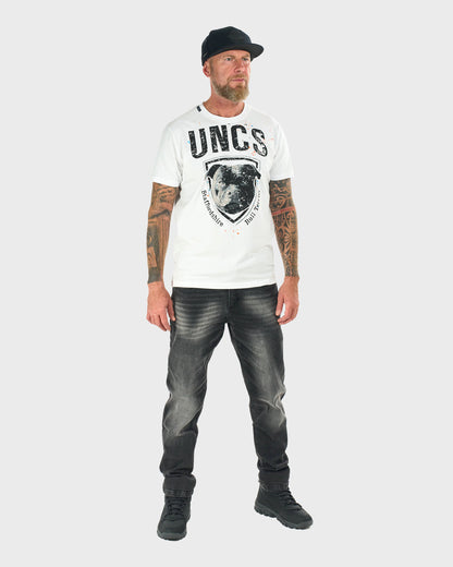 STAFFORDSHIRE BULL Men's T-Shirt WHITE