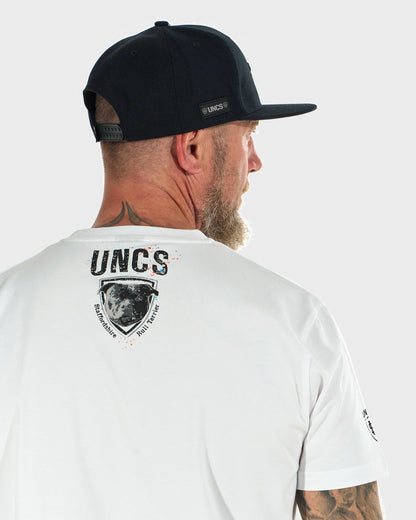 STAFFORDSHIRE BULL Men's T-Shirt WHITE