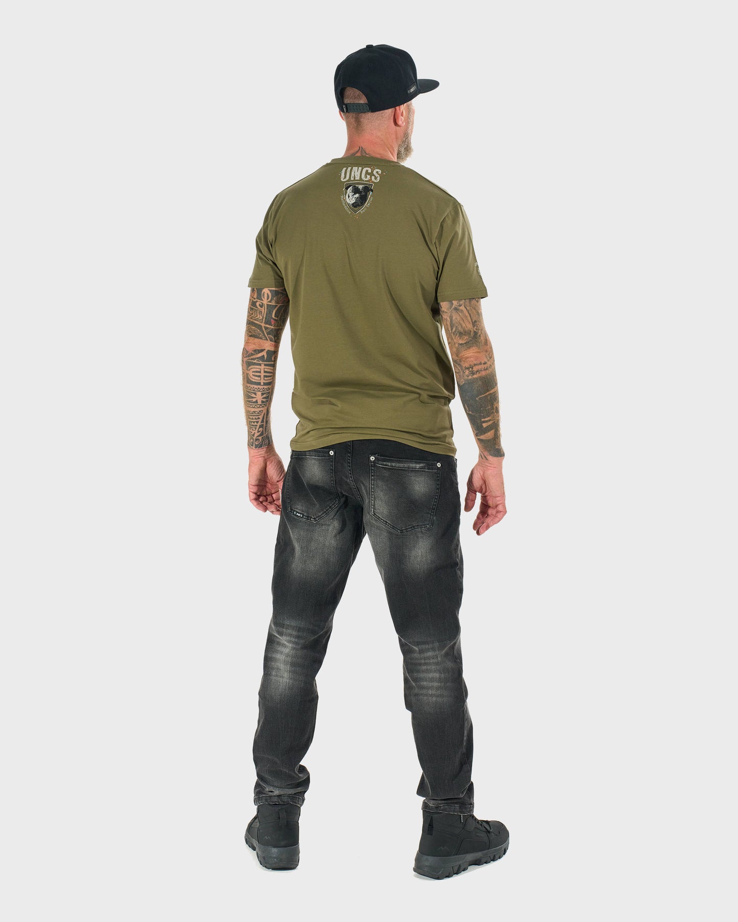 STAFFORDSHIRE BULL Men's T-Shirt KHAKI