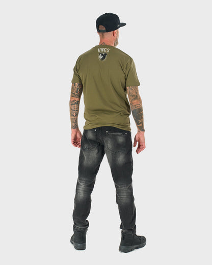 STAFFORDSHIRE BULL Men's T-Shirt KHAKI