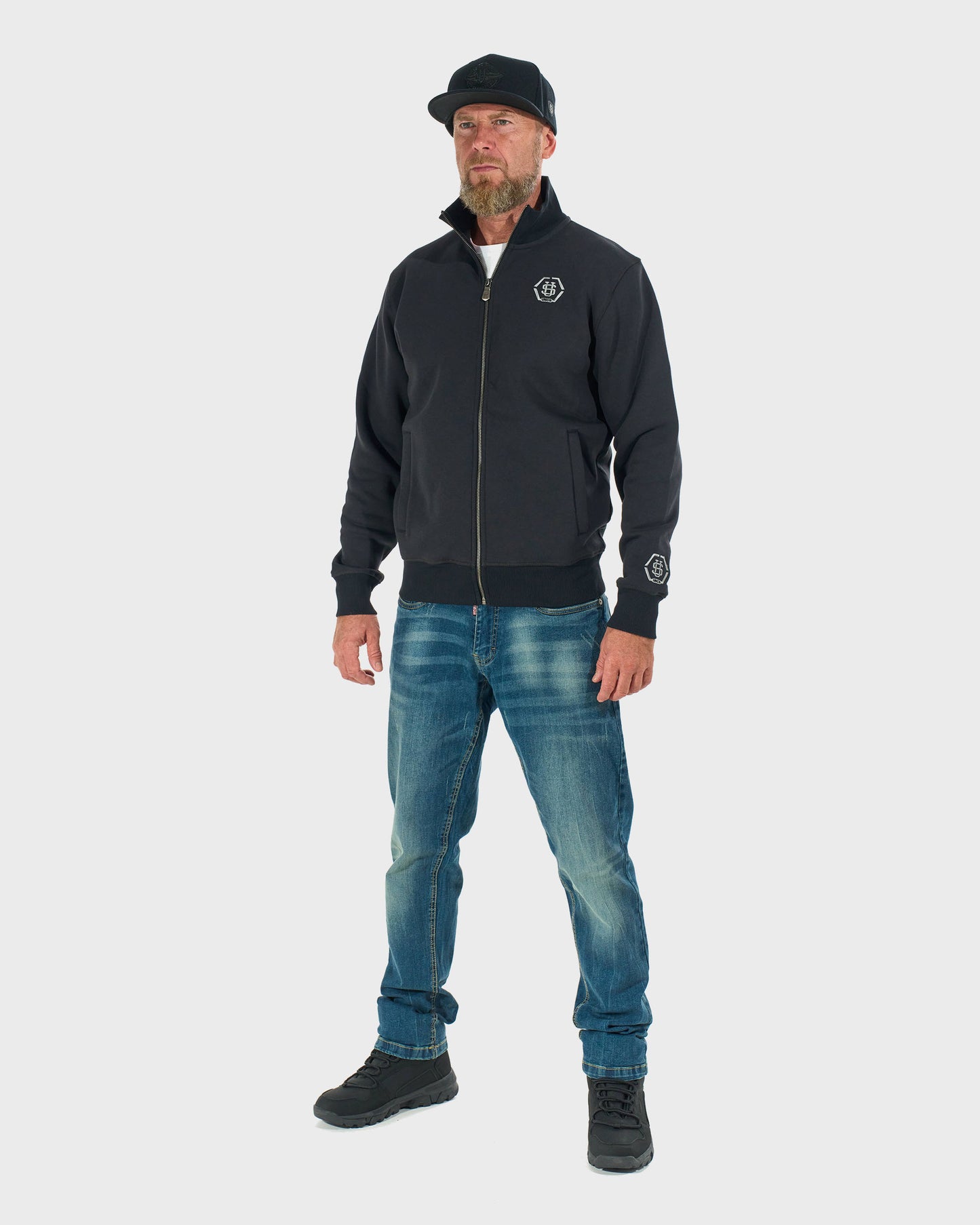 HEXAGON Men's Sweatshirt ANTRACITE