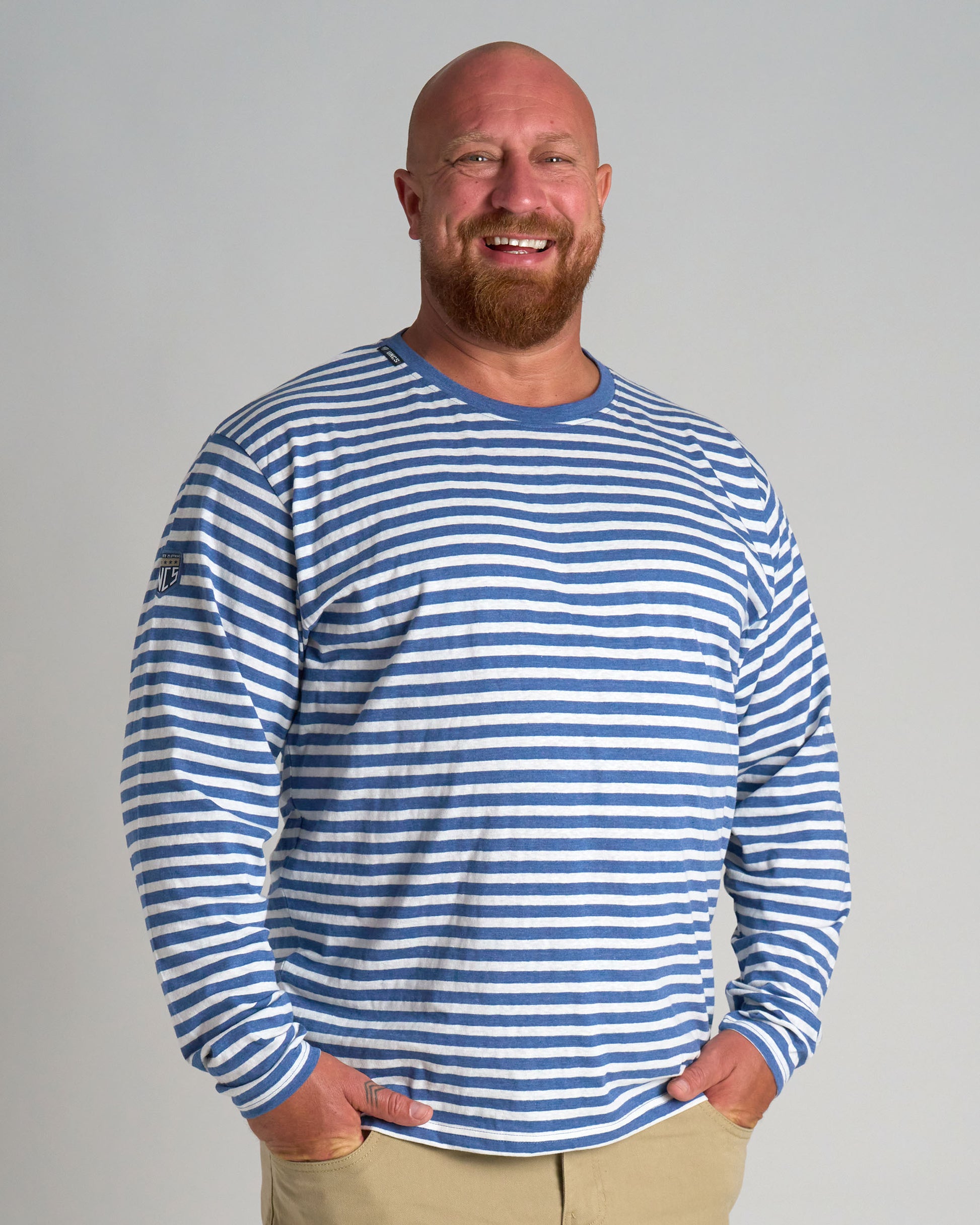 SAILOR LS Men's T-Shirt WHITE