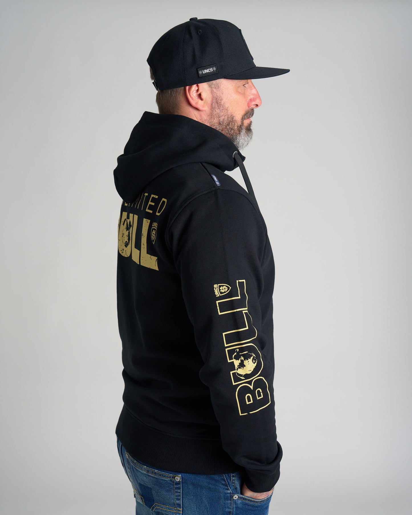 BULL Men's Sweatshirt BLACK